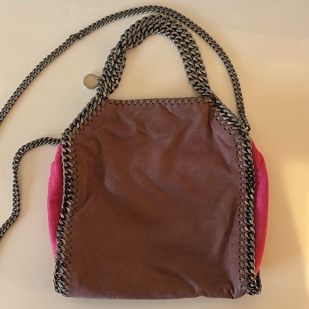 STELLA MCCARTNEY Falabella Vegetarian Suede Bag - Picture 3 of 10